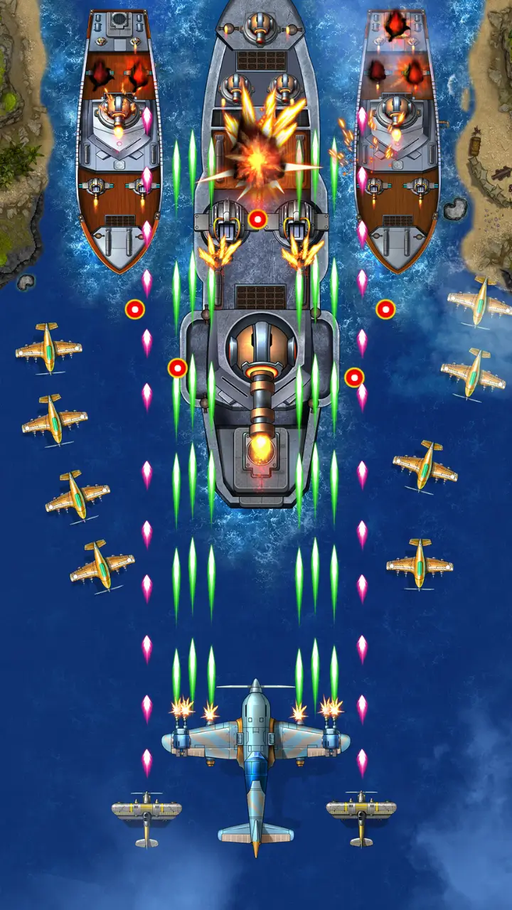 Play 1941 AirAttack MOD APK Screenshot 1