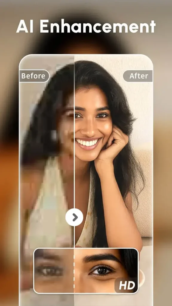 FixPlus MOD APK AI Enhancement