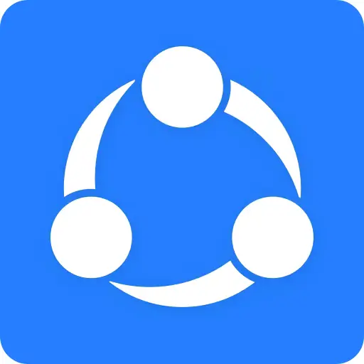 SHAREit APK official blue application icon