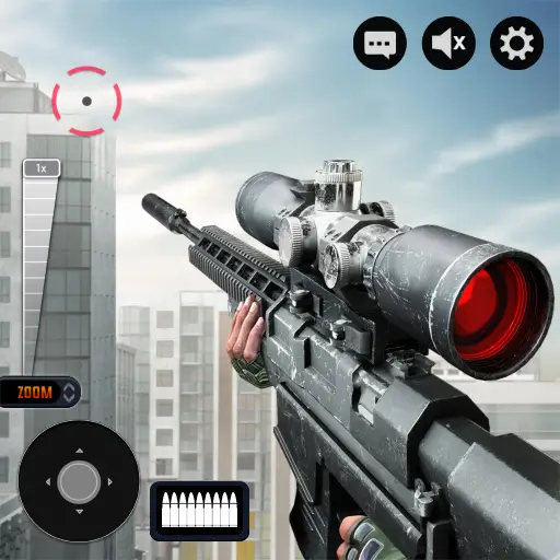 Sniper 3D Assassin MOD APK app logo